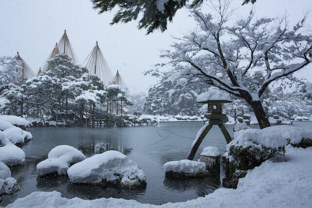 Snow Covered Kenrokuen