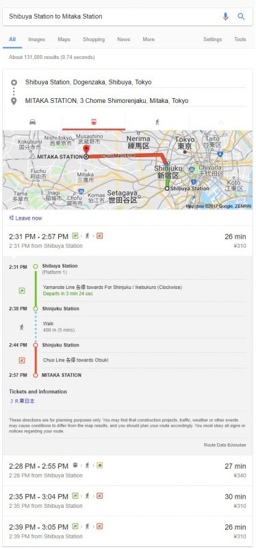 renting in Tokyo