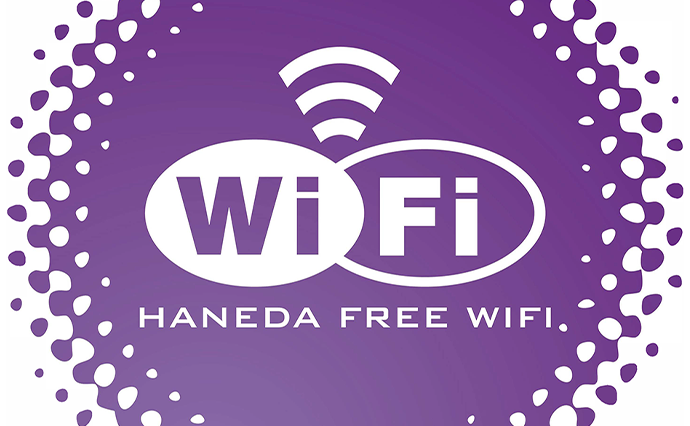 screenshot of the access page to the free wifi at haneda airport