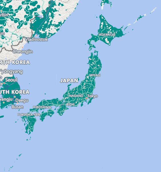 att japan coverage