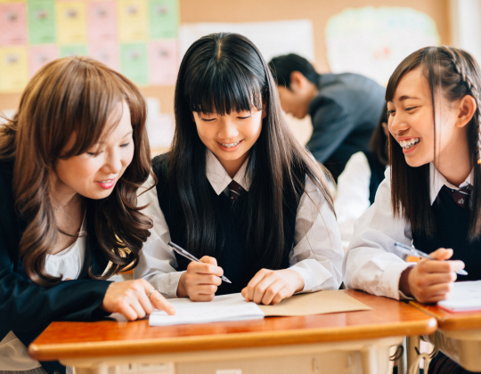 teaching english in JHS