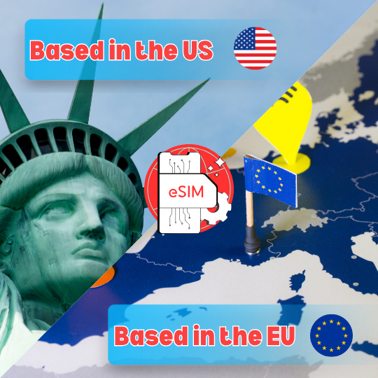 foreign esim from us and EU