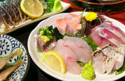 Atami seafood dishes