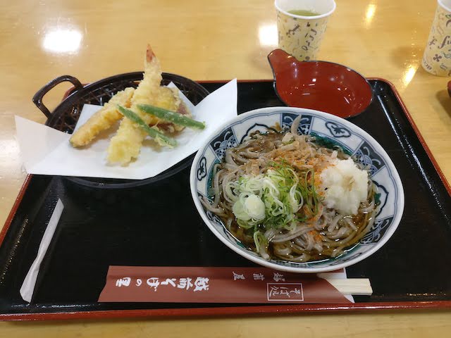 Finished Soba at Soba Making Experience