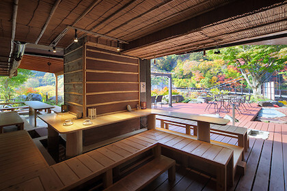 Food and restaurants in Kinugawa Onsen Ashiyu Cafe Espo