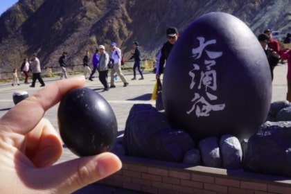Hakone Owakudani Black Eggs