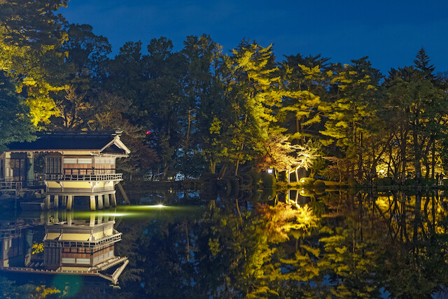 Kenrokuen Night Illumination