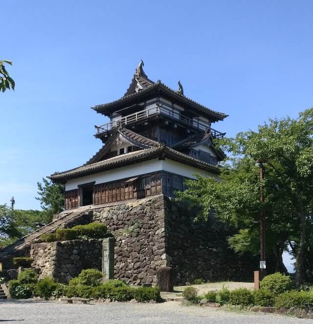Day View of Maruoka Castle