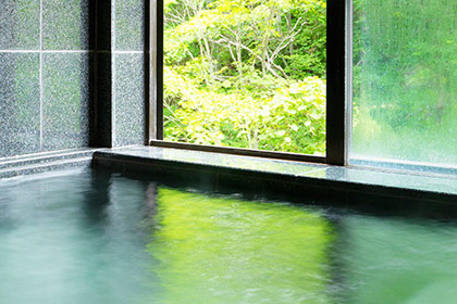 Niseko Konbu Onsen Tsuruga Besso, Moku no Sho Private Onsen