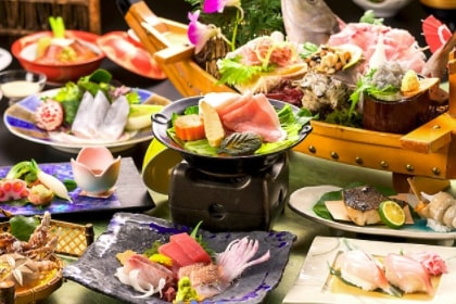 Seiryu seafood dish