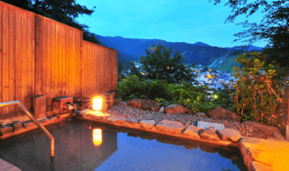 Open-air onsen