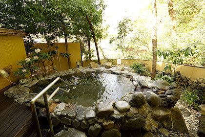 Enjoy the various onsen