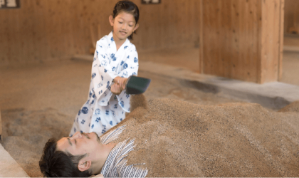 Sand bath