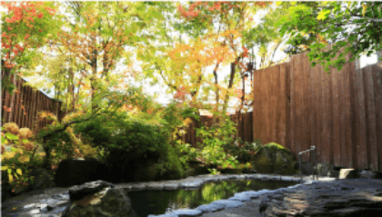 Outdoor onsen
