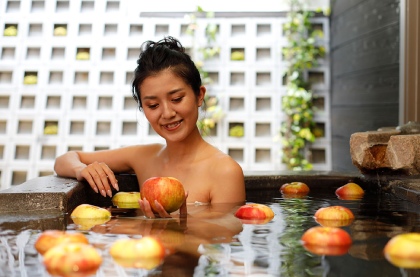 Apple onsen